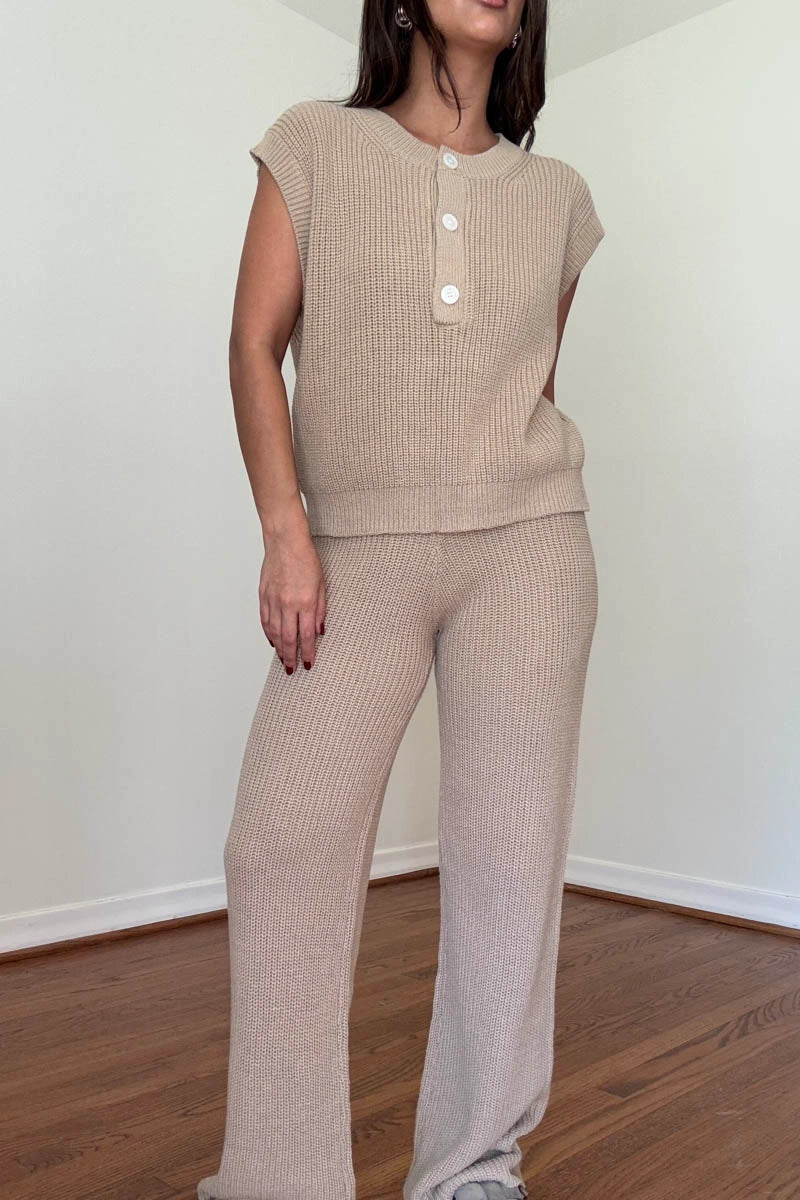 Slow mornings Knit set